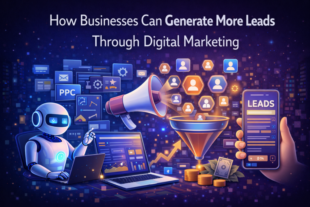 How Businesses Can Generate More Leads Through Digital Marketing